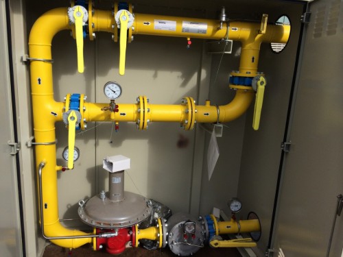 Instalación gas natural